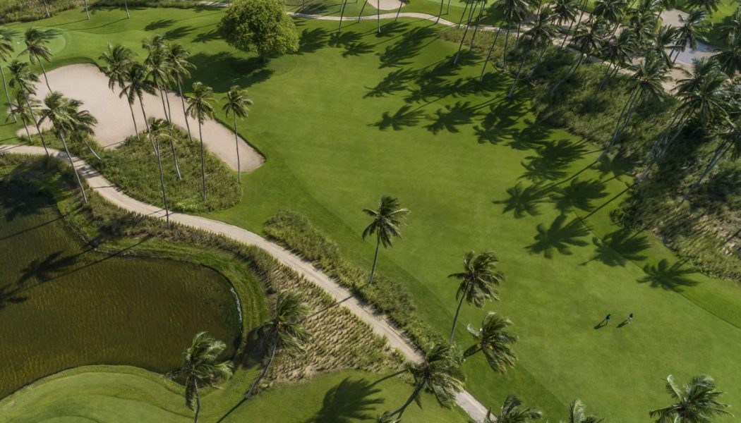 1e golf course aerial