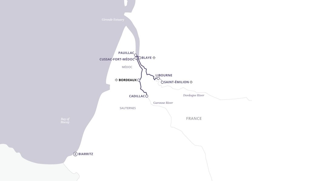 bordeaux golf cruise